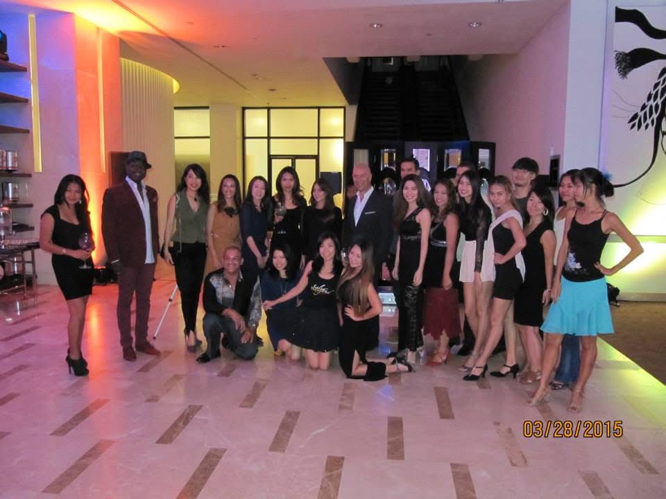 Friends and dancers gathered during the SALSA CONCEPT® Asia tour evening in Bangkok.