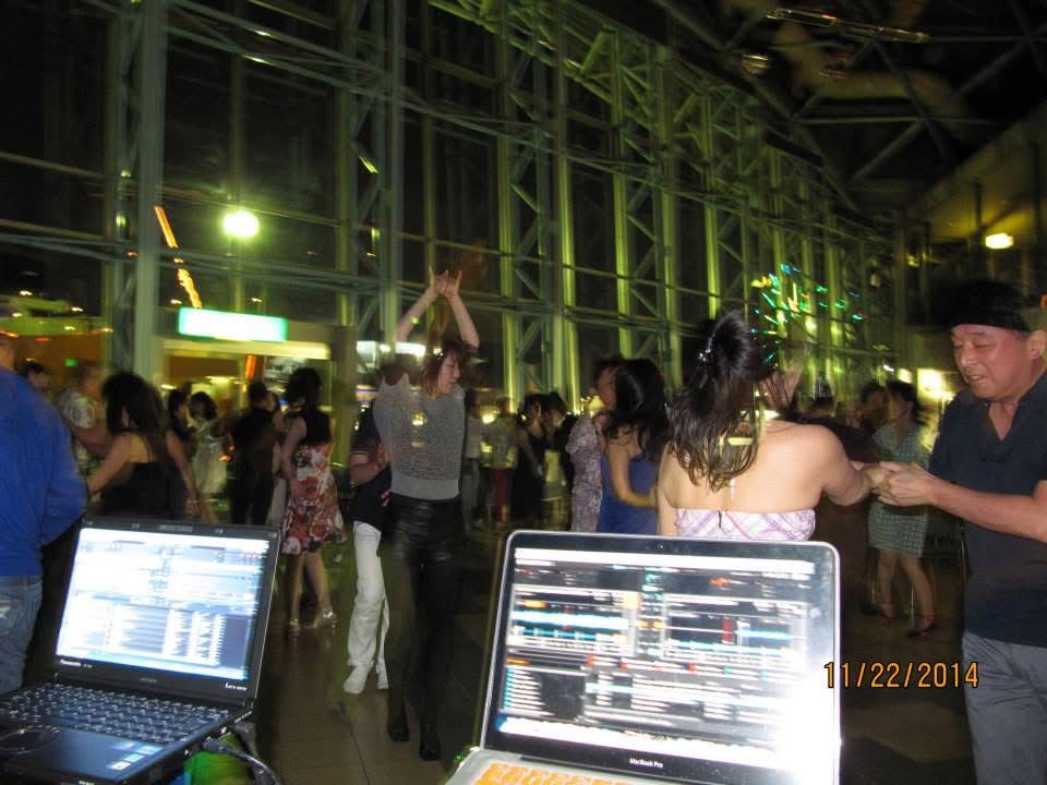 Guests dancing during the SALSA CONCEPT® party in Nagoya, Japan.