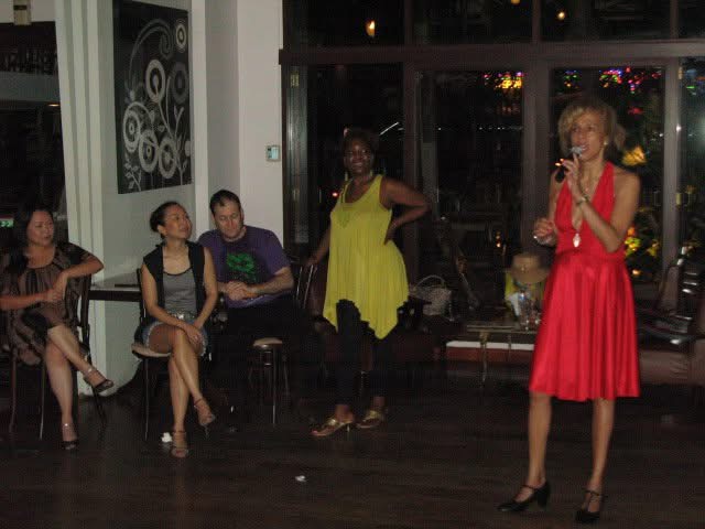 Guests during the SALSA CONCEPT® evening “Jazz meets Africa and Salsa” at Elefin, Bangkok.